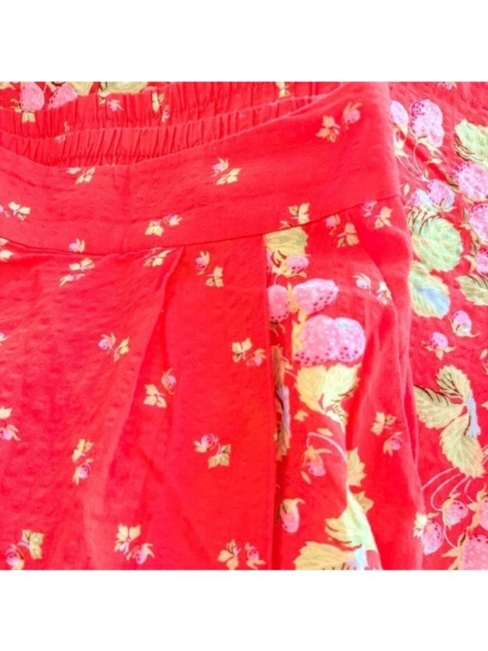 ANTHROPOLOGIE Rachel Antonoff Snyder High Rise Wide Leg Pants Floral Size 2X NEW - Picture 9 of 12